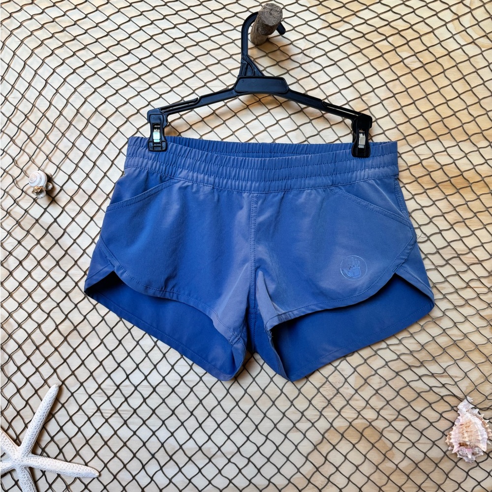 Body Glove Blue Athletic Shorts with Moisture Wicking Fabric and Stylish Design